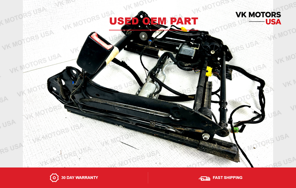 2008-2015 Mercedes W204 C300 GLK350 Front Left Adjustment Seat Track Frame OEM
