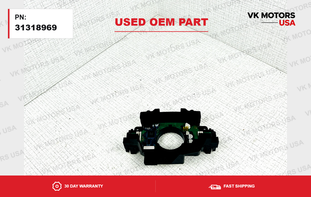 Volvo Steering Column Switch Housing Module S60 V70 XC70 XC90 05-14 OEM 31318969