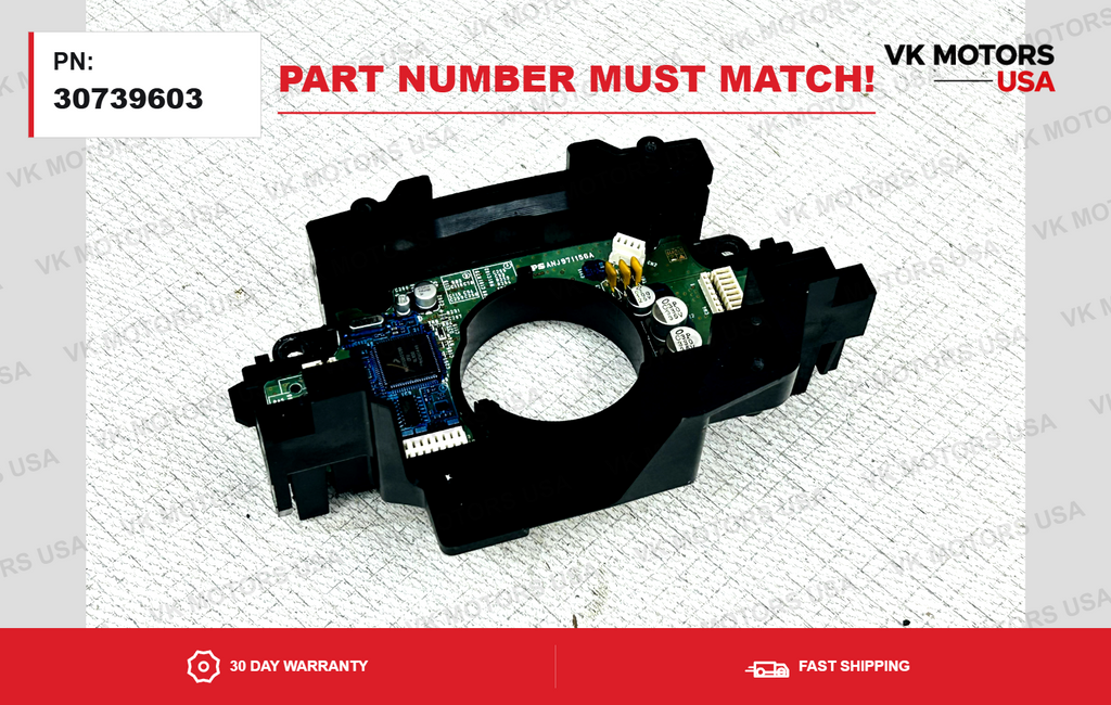 Volvo Steering Column Switch Housing S60 V70 XC70 XC90 2005-2014 OEM 30739603