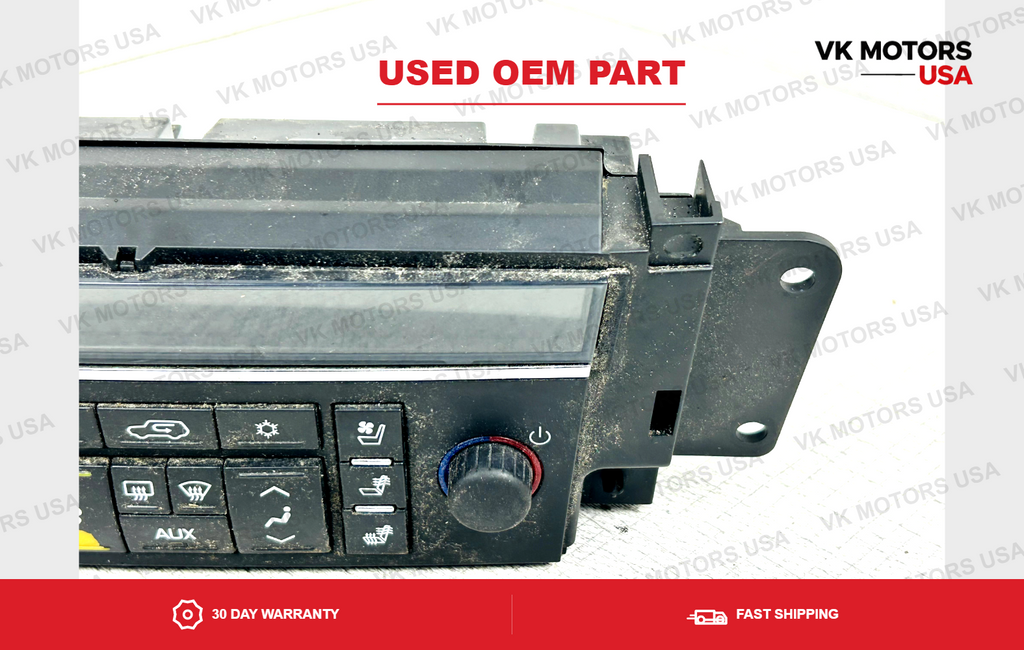 2007-11 Cadillac Escalade Digital Climate Temp Temperature Control OEM 25809868