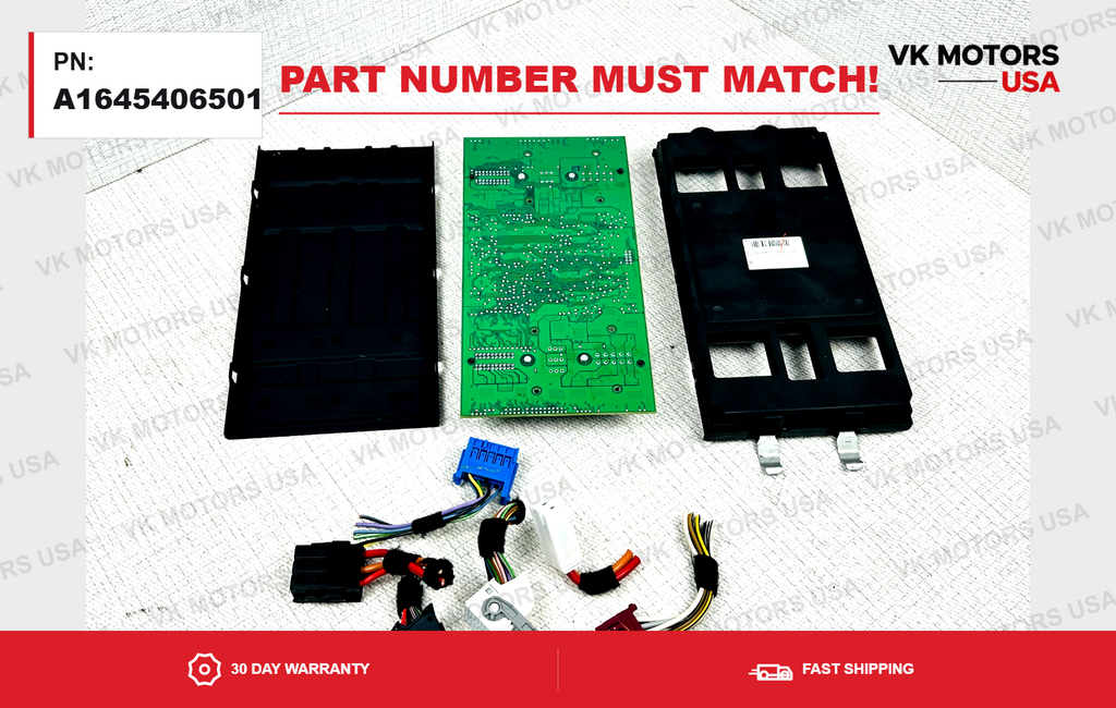 MERCEDES-BENZ GL450 ML350 R350 X164 FRONT SAM MODULE OEM A1645406501
