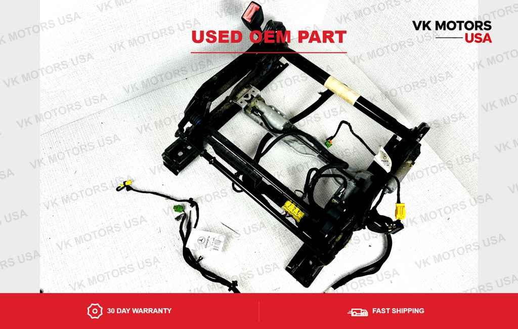 2008-2015 Mercedes W204 C300 GLK350 Front Left Adjustment Seat Track Frame OEM