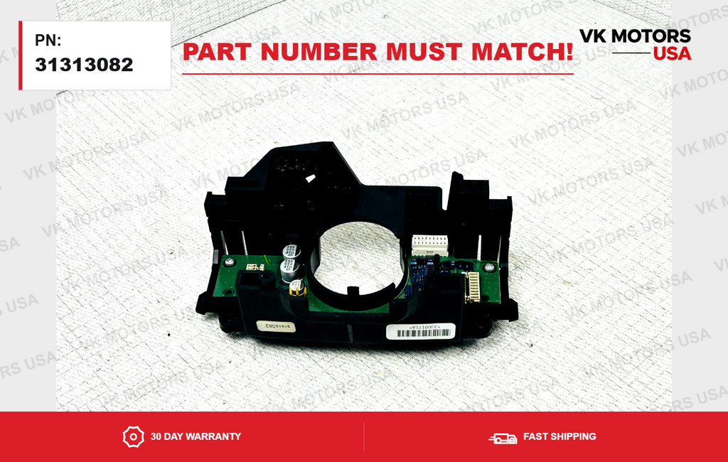 31313082 Volvo S60 V70 XC70 XC90 Steering Column Switch Housing 2005-2014 OEM