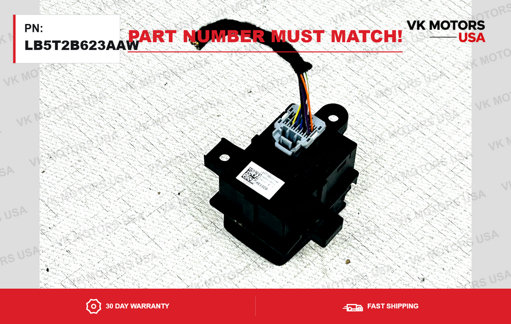 2020-2024 FORD EXPLORER OEM CENTER CONSOLE PARKING BRAKE SWITCH LB5T2B623AAW