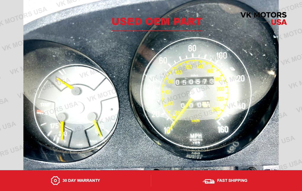 1979 Mercedes 450SLC Speedometer Instrument Cluster OEM W107 R107 (72–80) 50k m
