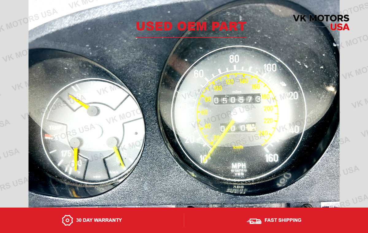 1979 Mercedes 450SLC Speedometer Instrument Cluster OEM W107 R107 (72–80) 50k m