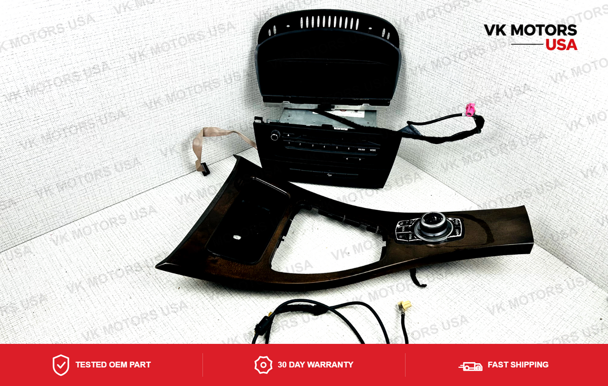 BMW E90 E91 E92 E93 M3 328 335 CIC retrofit kit Navigation Idrive Display OEM