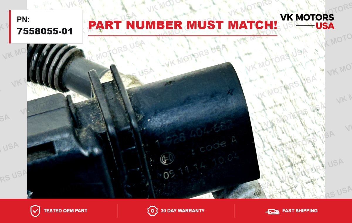 2011 BMW E90 328I X3 OXYGEN SENSORS LAMBDA 2psc 7558055-01 and 7558073-01 Bosch