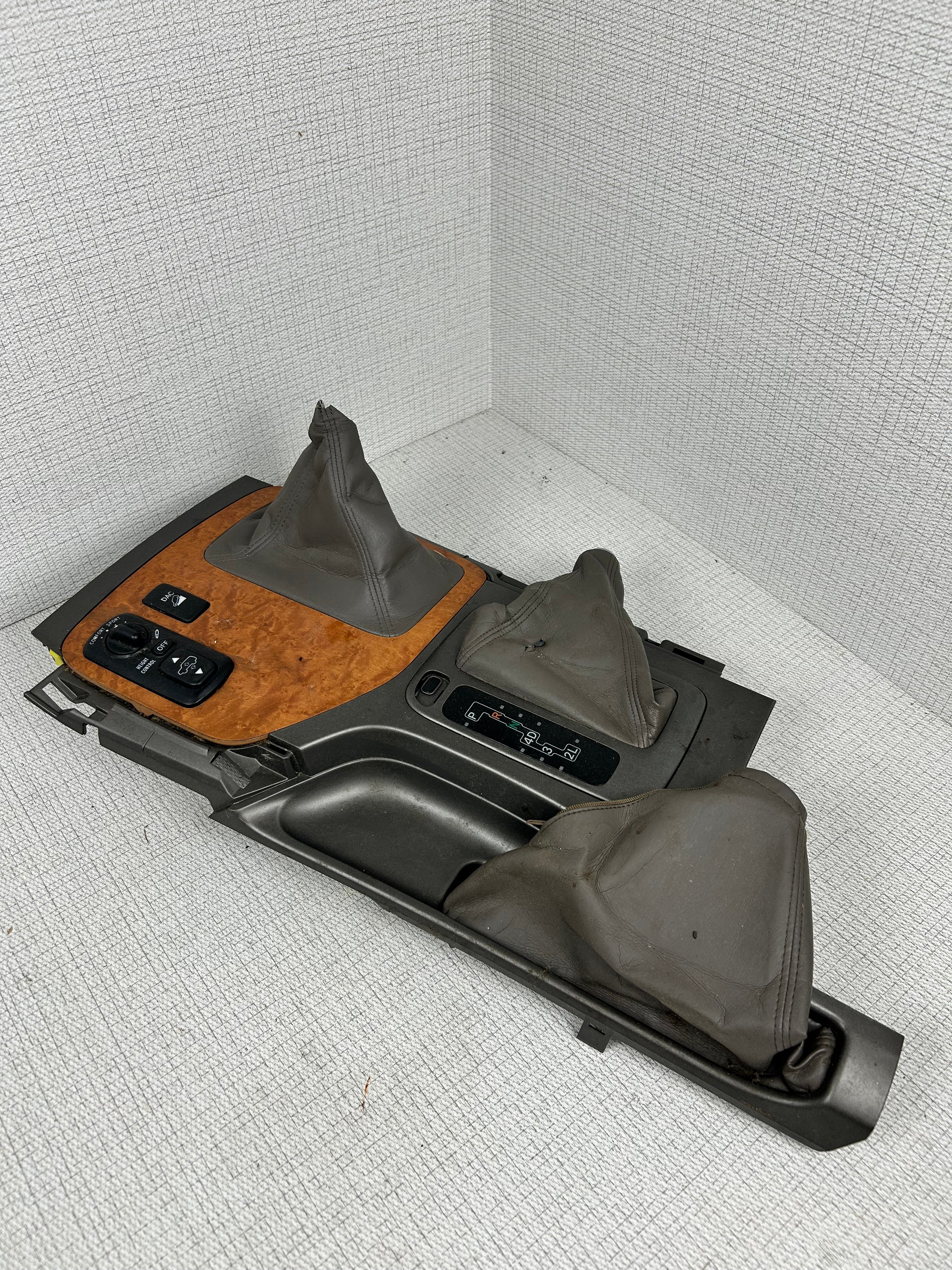 2003-2009 Lexus GX470 Gear Shifter Center Console Bezel woodgrain