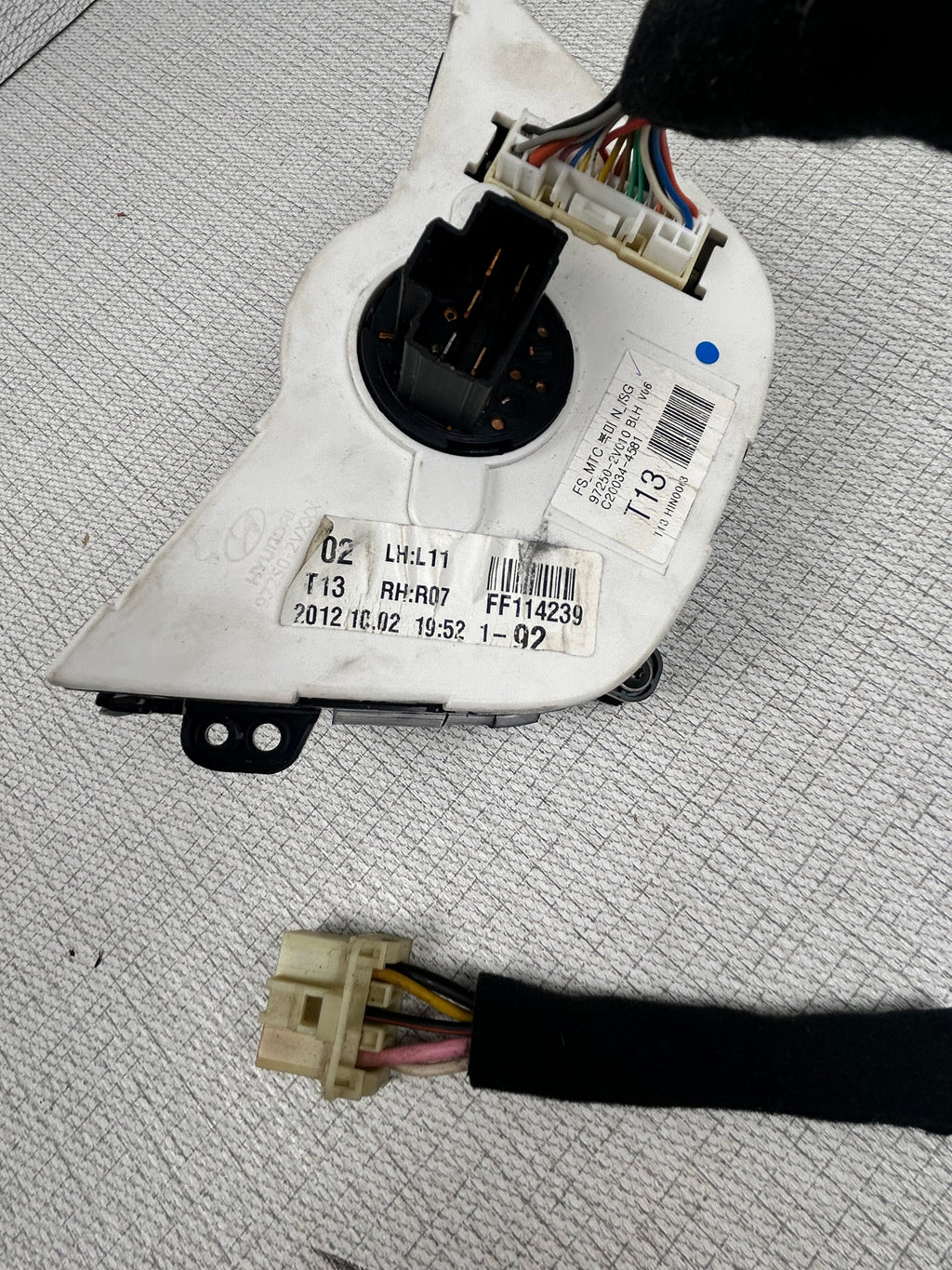 2012-2017 Hyundai Veloster Oem Use A/C Heater Climate Manual Temperature Control