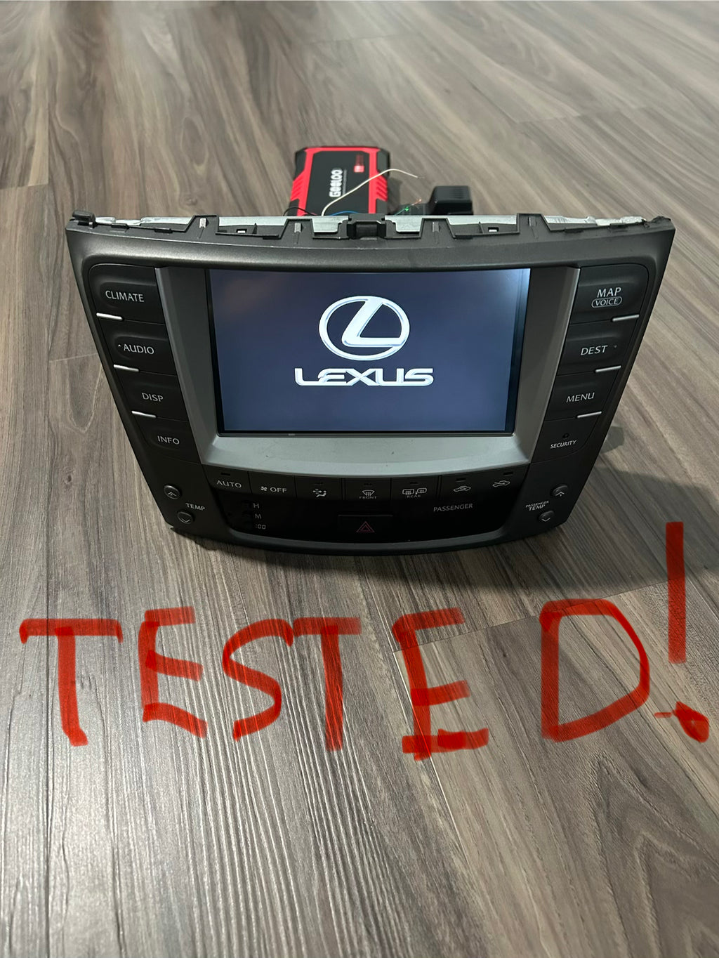 READ!!!06 - 09 LEXUS IS250 IS350 NAVI RADIO GPS STEREO UNIT SCREEN 86111-53050