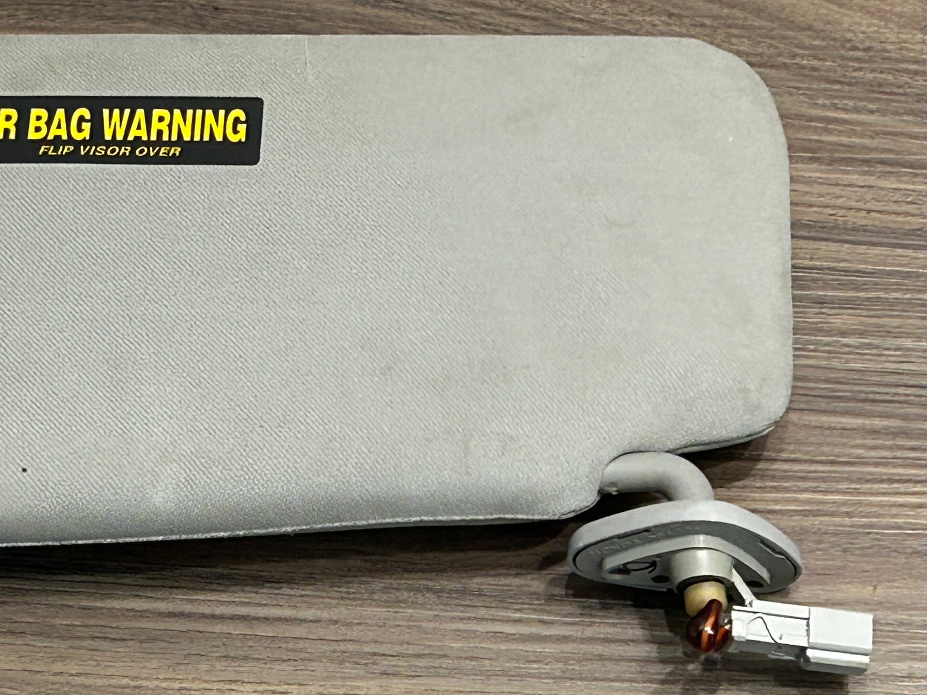 🚘✅ 2007 - 2012 ACURA RDX Sun Visor Shade Light Gray Right Passenger RH OEM