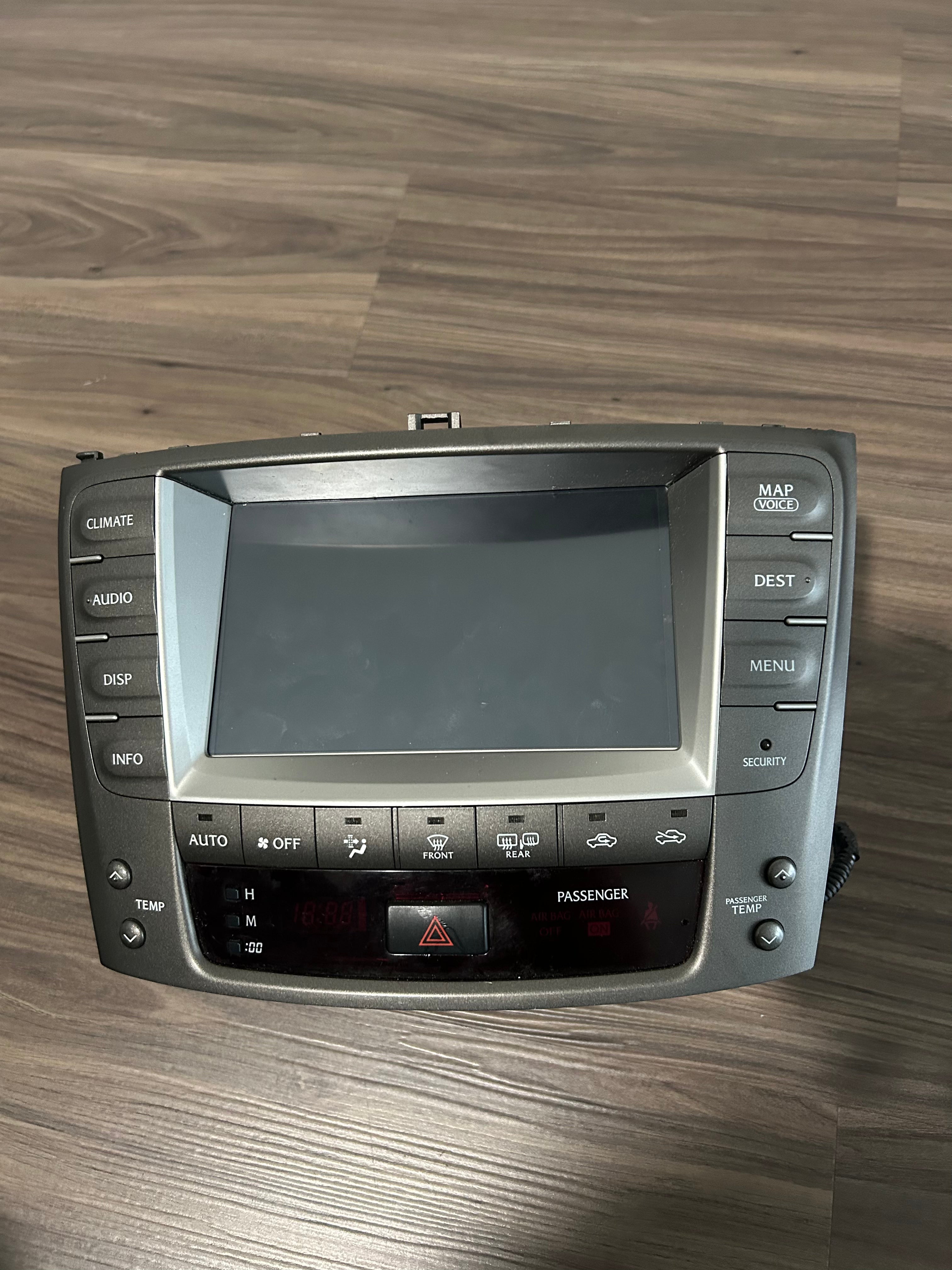READ!!!06 - 09 LEXUS IS250 IS350 NAVI RADIO GPS STEREO UNIT SCREEN 86111-53050