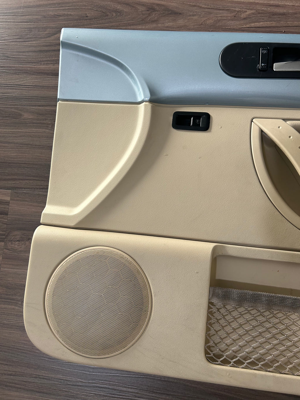 1998-2010 VW Volkswagen New Beetle Cloth HARDTOP Door Panel Set OEM CREMA