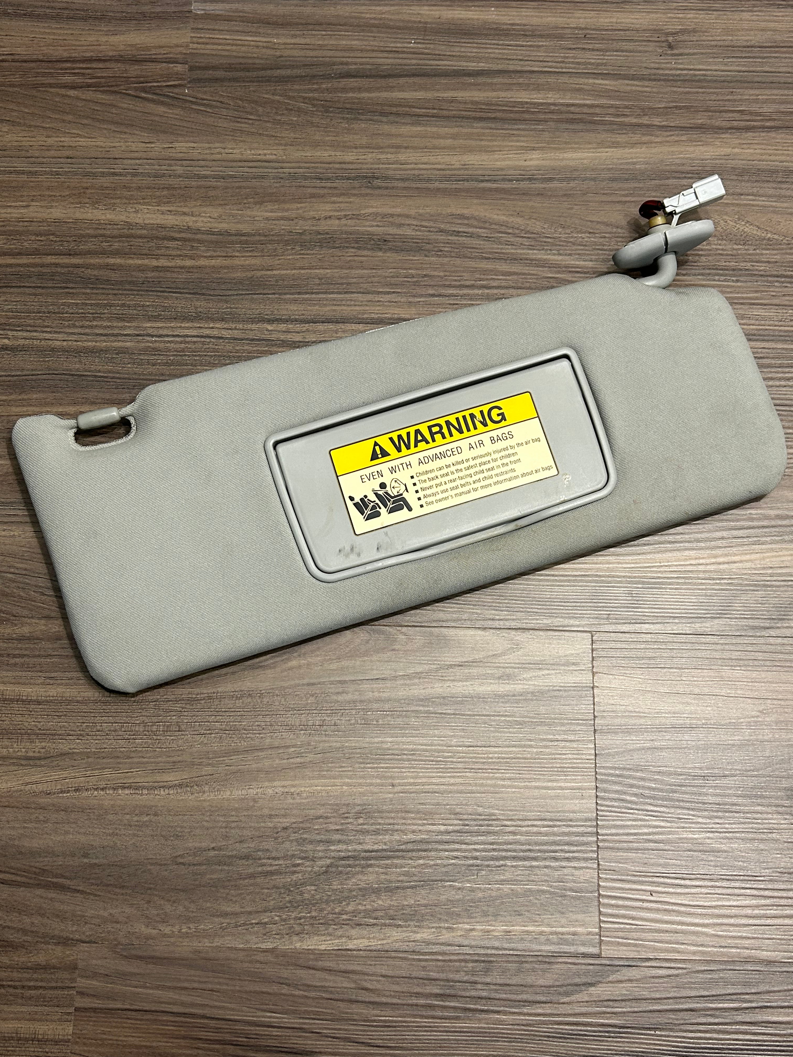 🚘✅ 2007 - 2012 ACURA RDX Sun Visor Shade Light Gray Right Passenger RH OEM