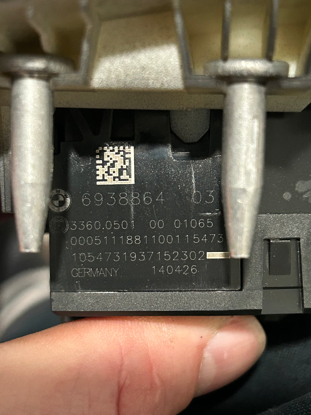 08-11 OEM BMW E82 E88 E90 E91 Headlight Switch Control Panel Light Module BLACK