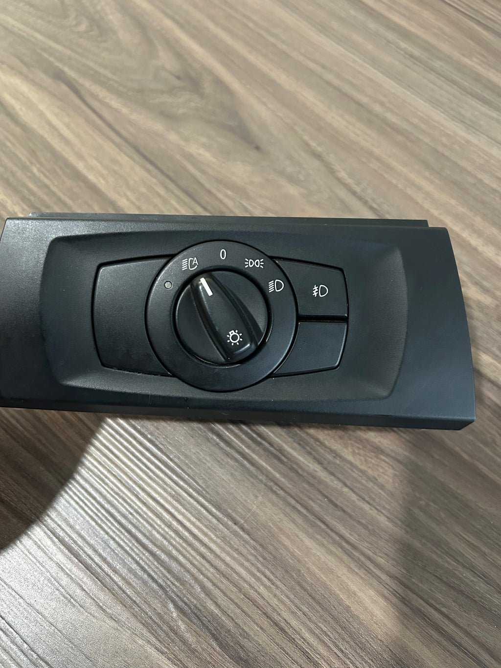 08-11 OEM BMW E82 E88 E90 E91 Headlight Switch Control Panel Light Module BLACK