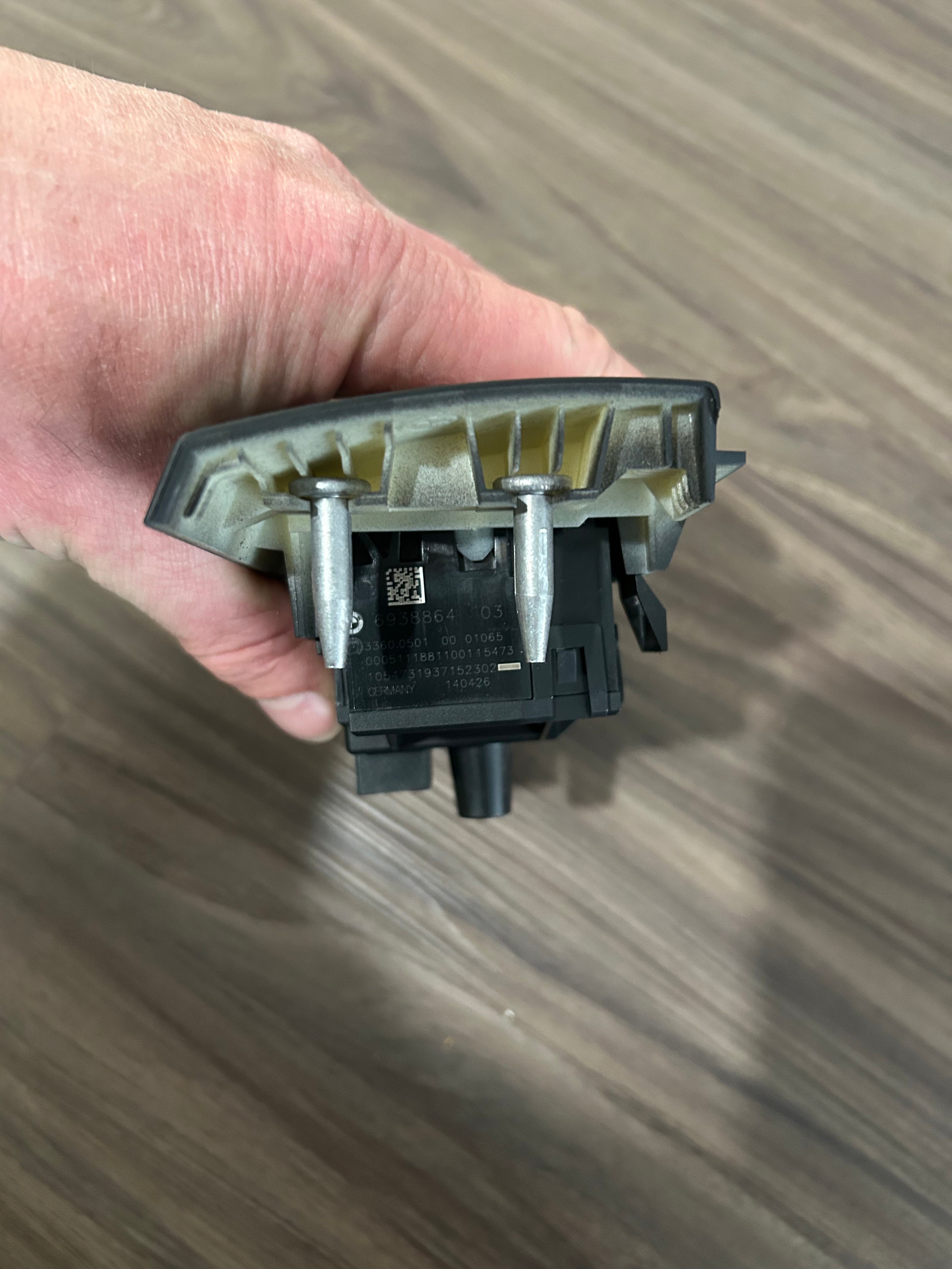 08-11 OEM BMW E82 E88 E90 E91 Headlight Switch Control Panel Light Module BLACK