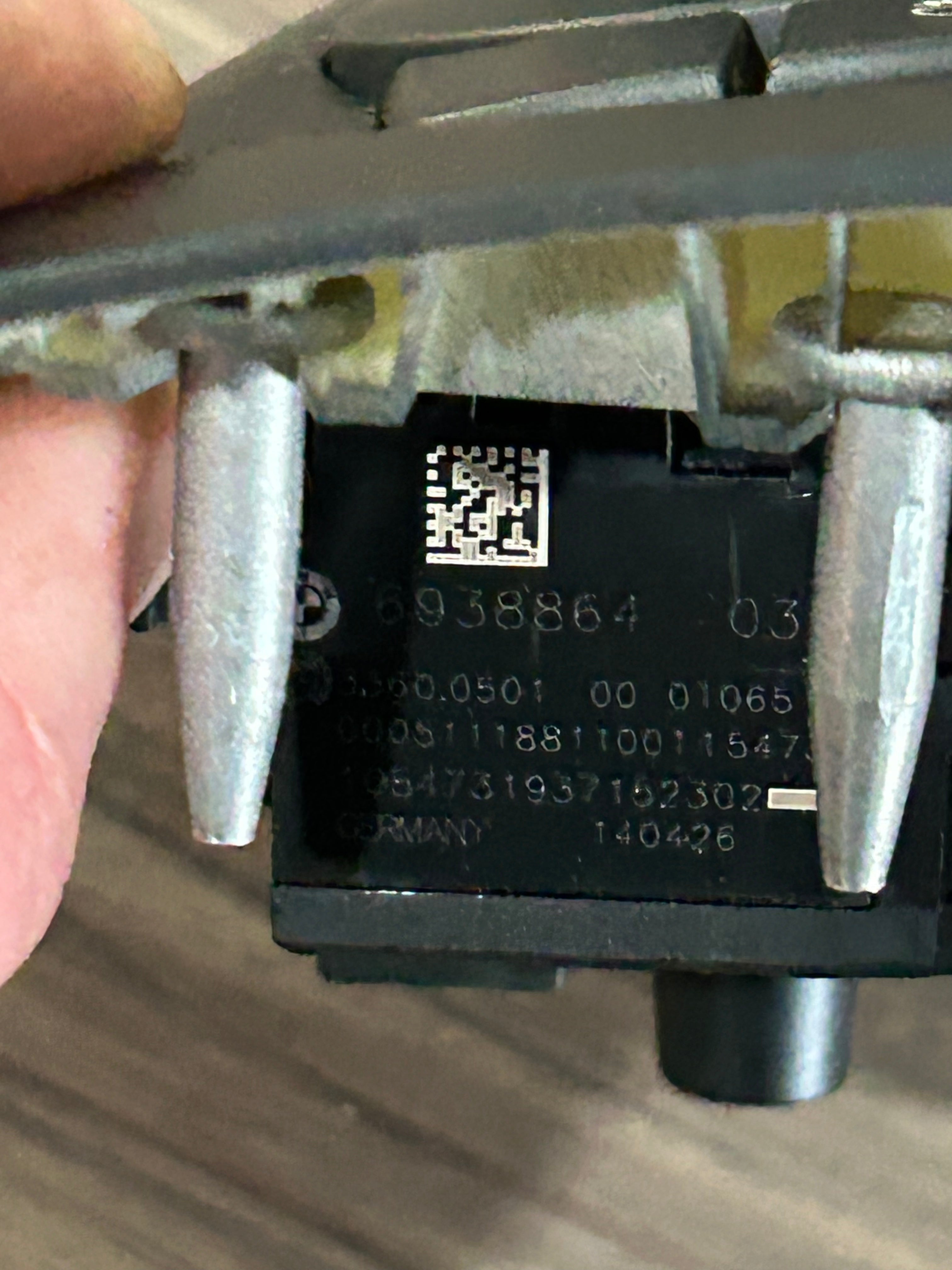 08-11 OEM BMW E82 E88 E90 E91 Headlight Switch Control Panel Light Module BLACK