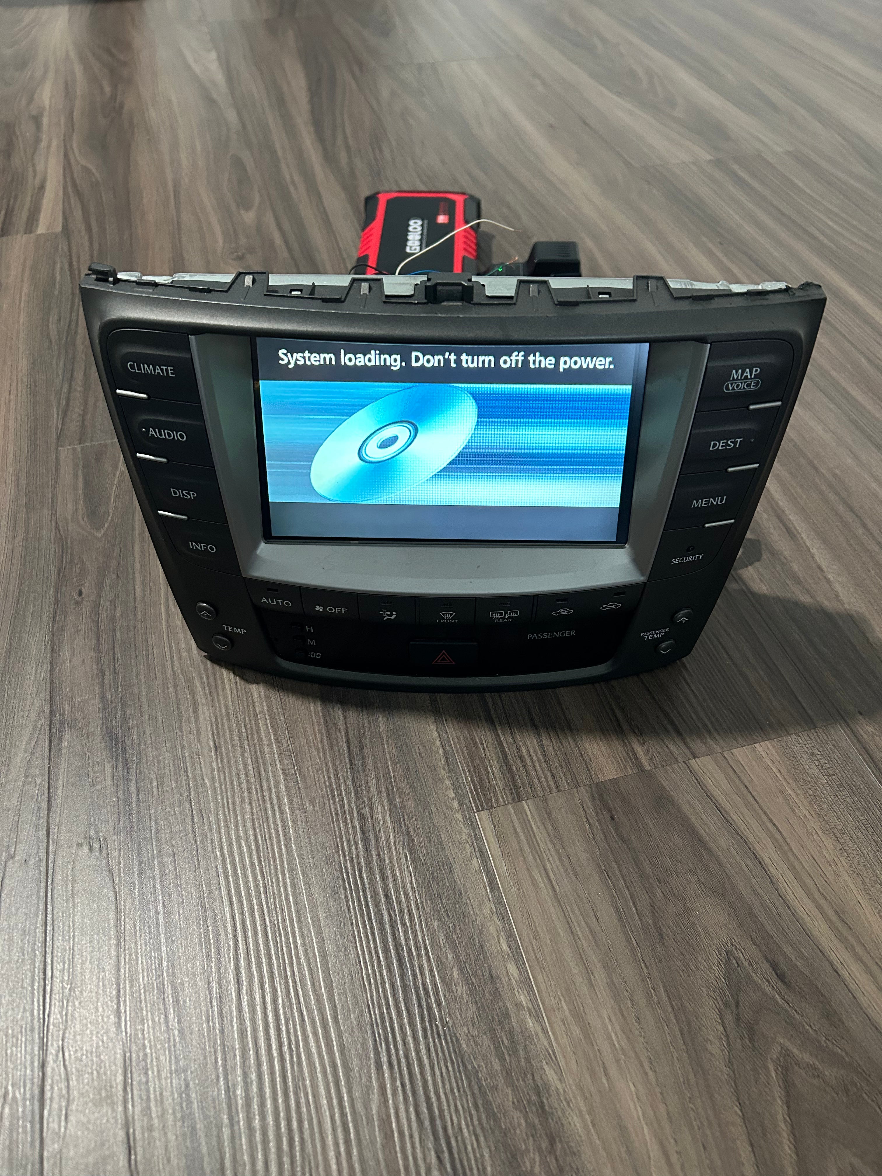 READ!!!06 - 09 LEXUS IS250 IS350 NAVI RADIO GPS STEREO UNIT SCREEN 86111-53050