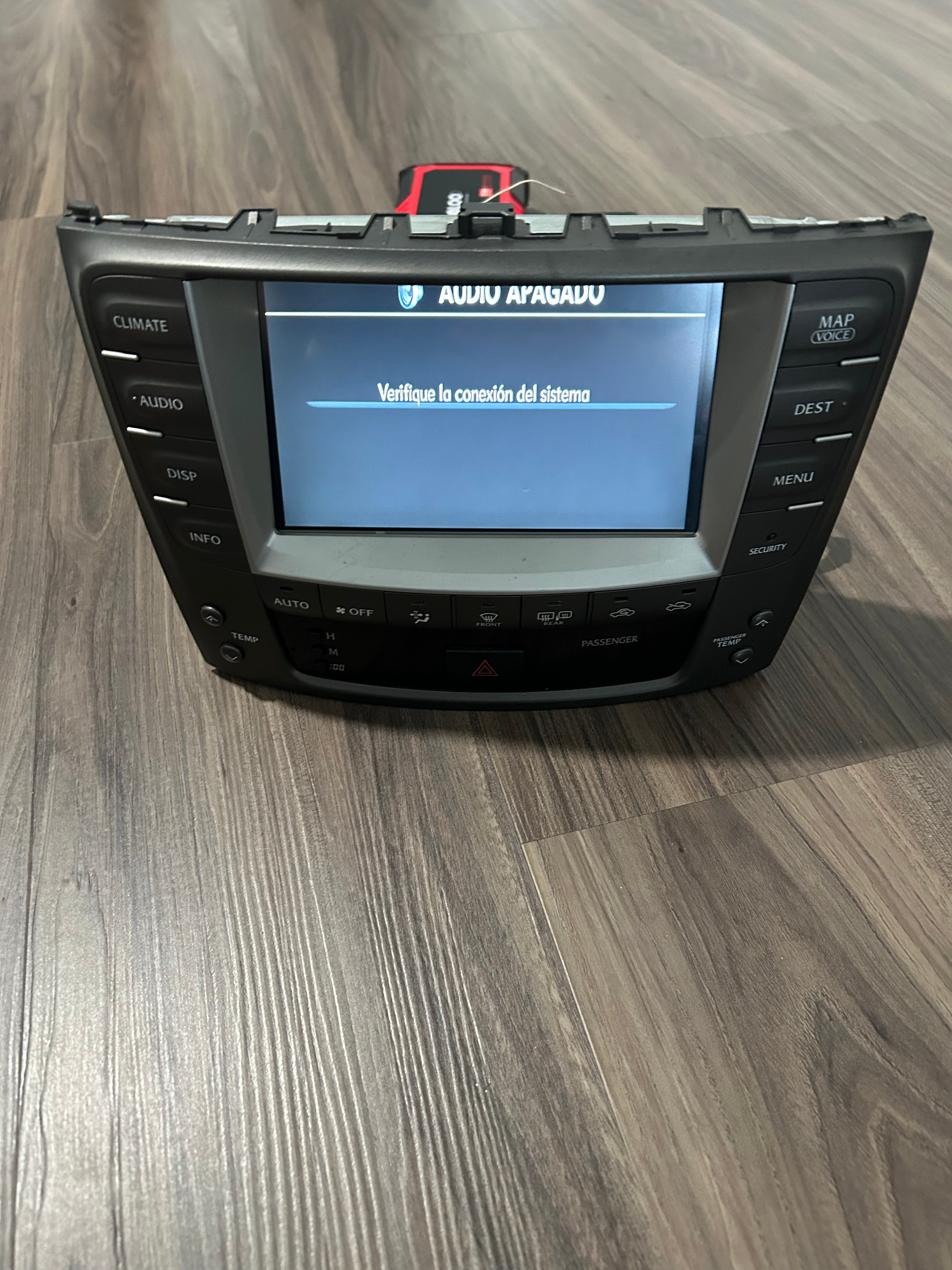 READ!!!06 - 09 LEXUS IS250 IS350 NAVI RADIO GPS STEREO UNIT SCREEN 86111-53050