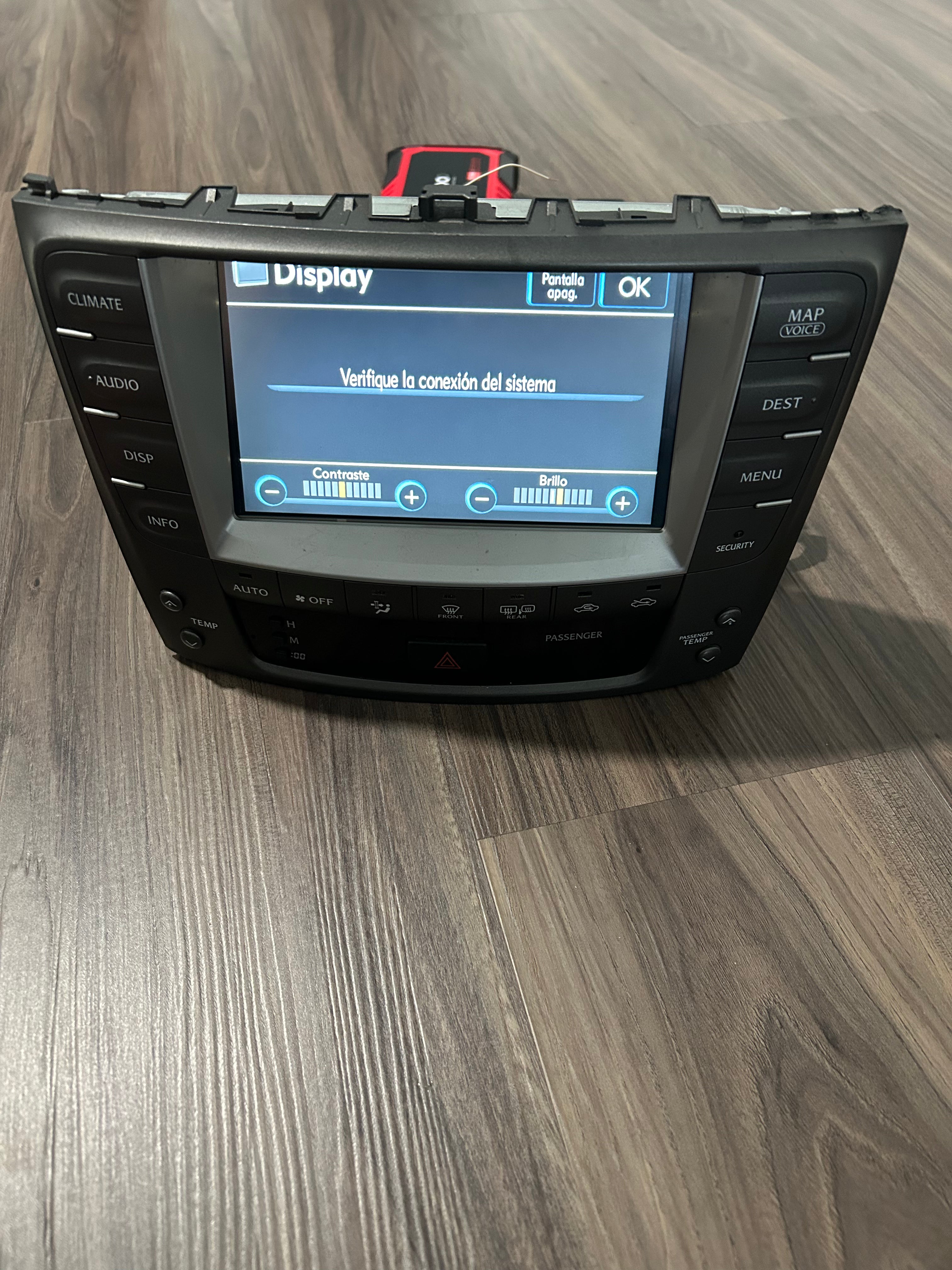 READ!!!06 - 09 LEXUS IS250 IS350 NAVI RADIO GPS STEREO UNIT SCREEN 86111-53050