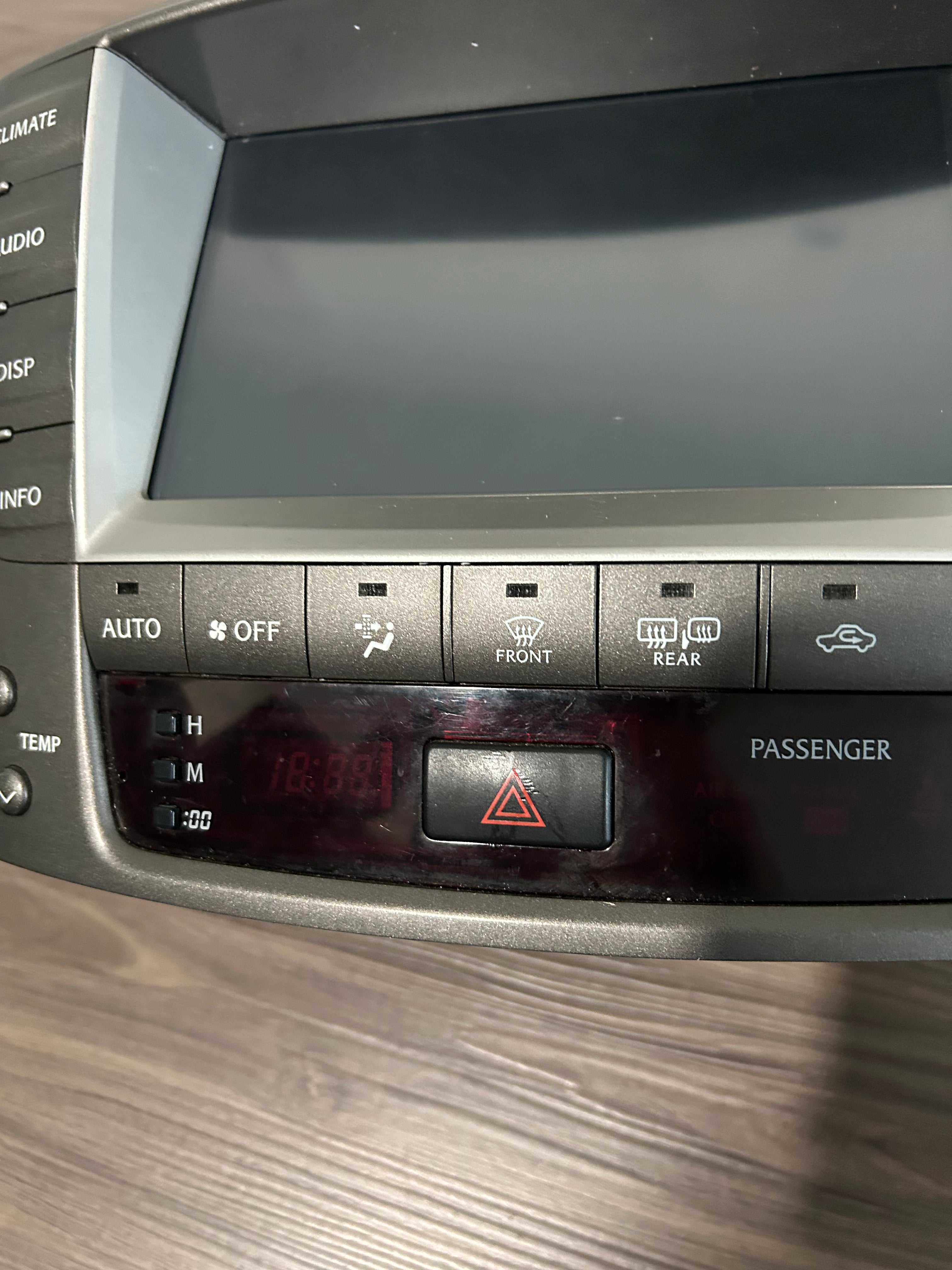 READ!!!06 - 09 LEXUS IS250 IS350 NAVI RADIO GPS STEREO UNIT SCREEN 86111-53050