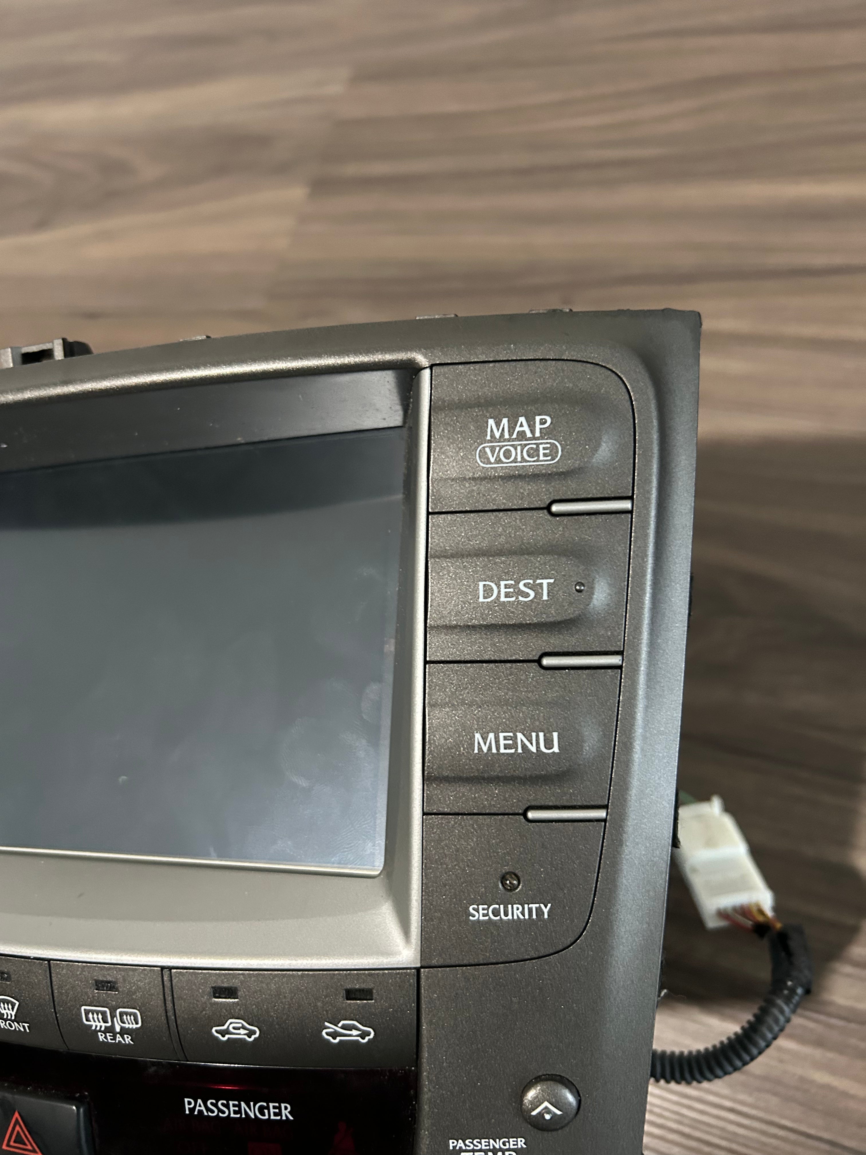 READ!!!06 - 09 LEXUS IS250 IS350 NAVI RADIO GPS STEREO UNIT SCREEN 86111-53050