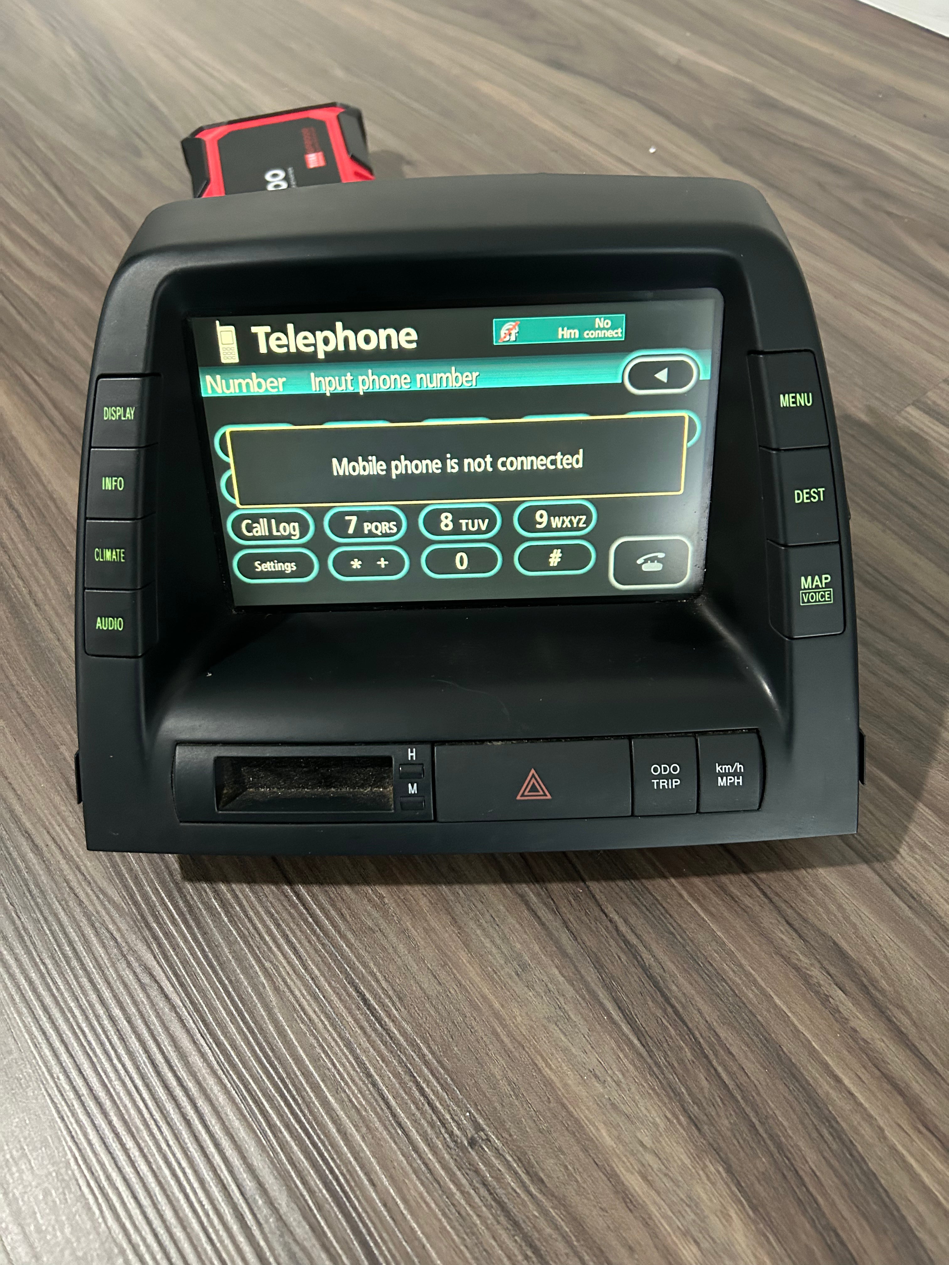 06-09 TOYOTA Prius Information Info Display Center Screen Monitor 86110-47220