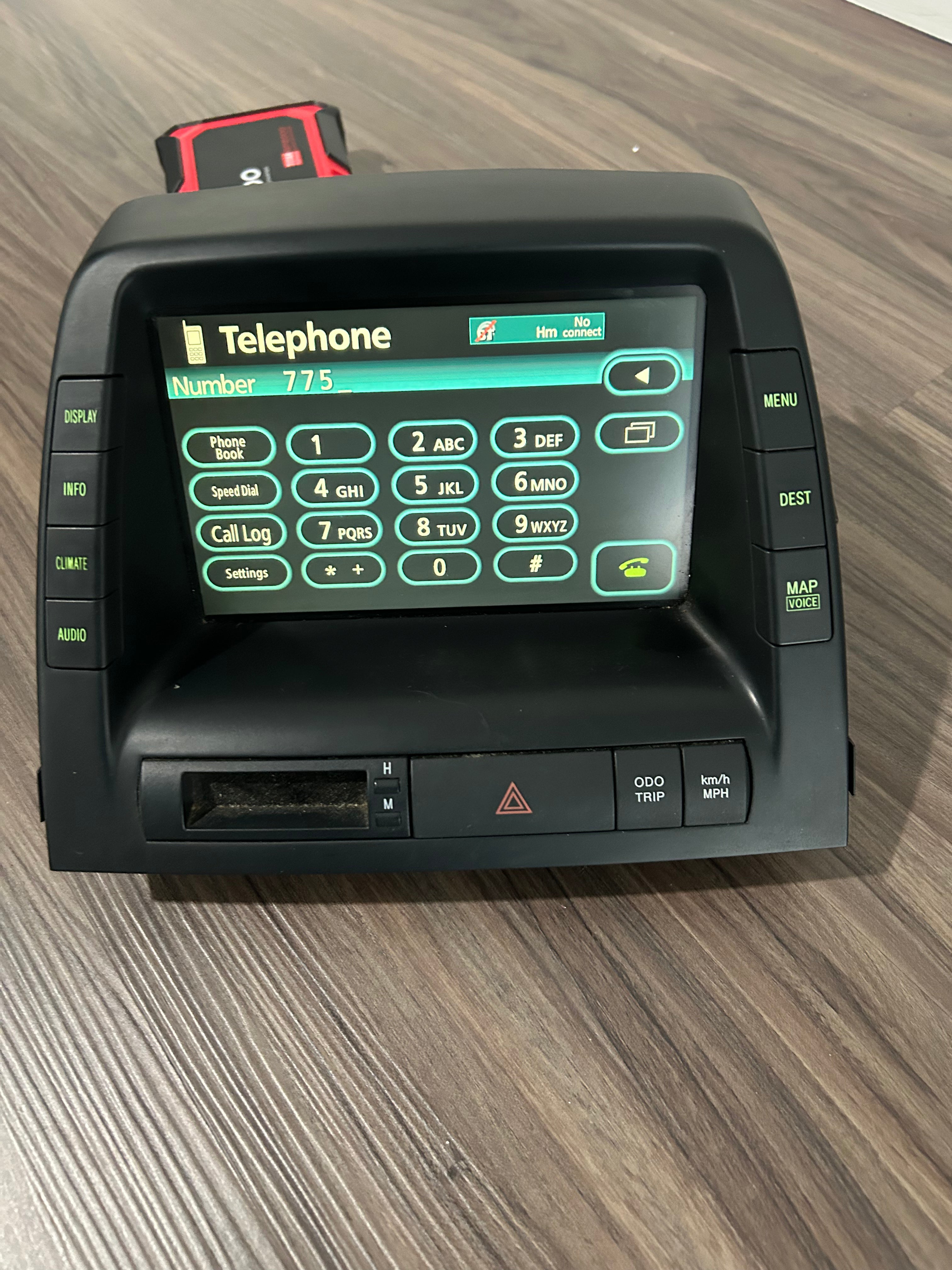 06-09 TOYOTA Prius Information Info Display Center Screen Monitor 86110-47220