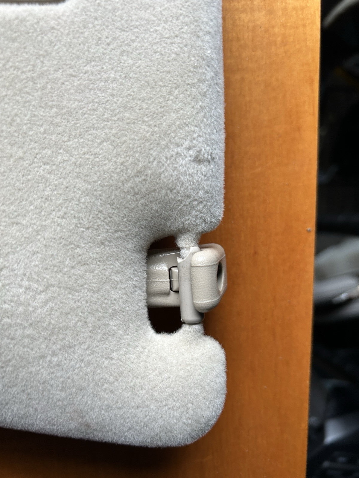 1999-2003 LEXUS RX300 Driver & Passenger SUNVISORS Gray OEM