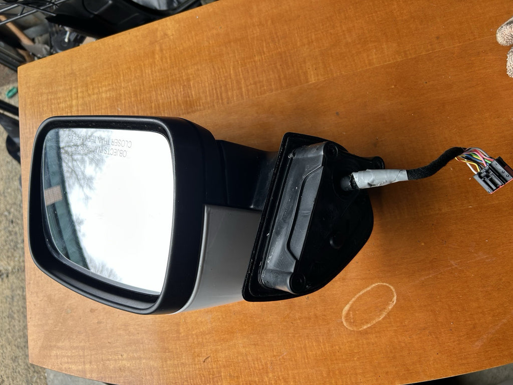 OEM PASSENGER Right Side View Mirror Power Heated White 10-13 Range Rover Sport