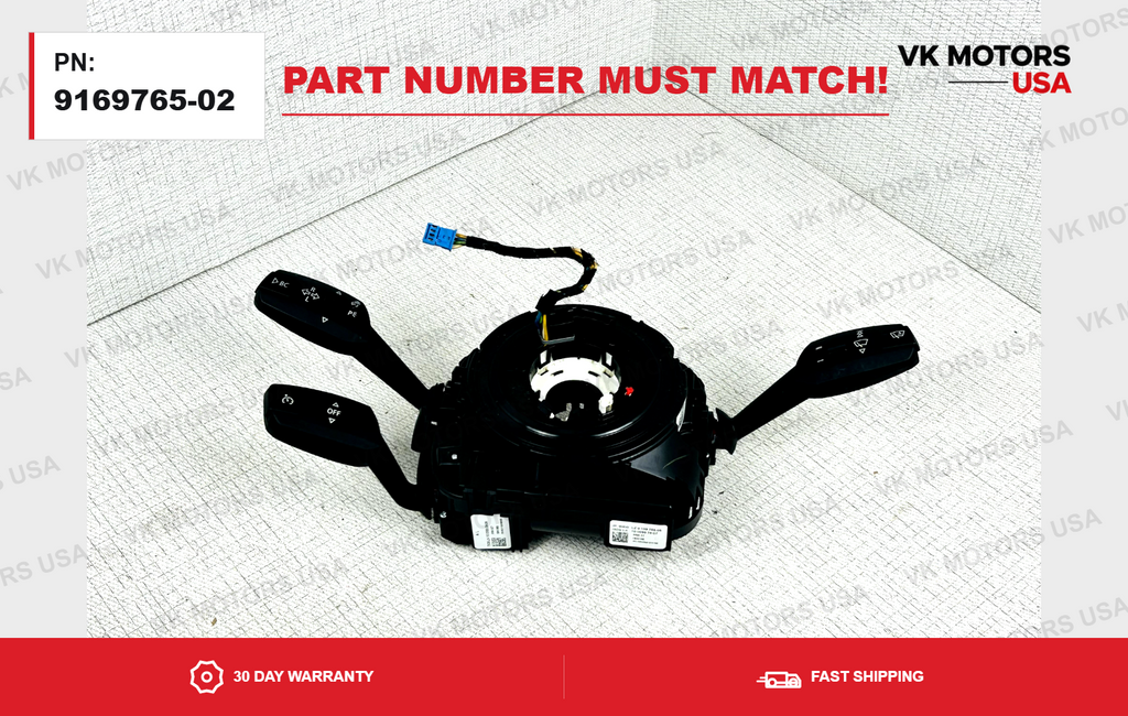 2007-2013 OEM BMW E89 E90 E92 E93 328 335 Clock Spring Steering Angle Sensor Heated