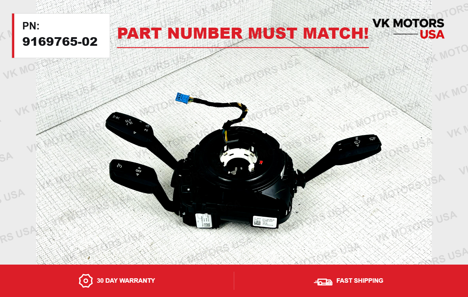 2007-2013 OEM BMW E89 E90 E92 E93 328 335 Clock Spring Steering Angle Sensor Heated